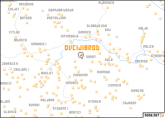 map of Ovčiji Brod