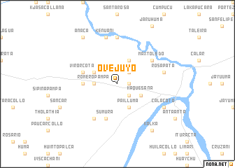 map of Ovejuyo