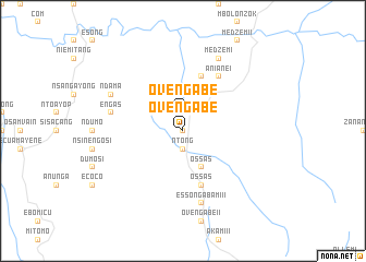 map of Oveng Abe