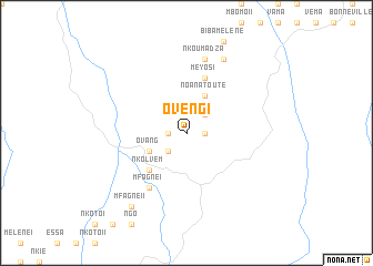 map of Oveng I