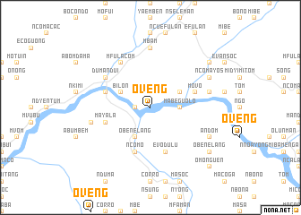 map of Oveng