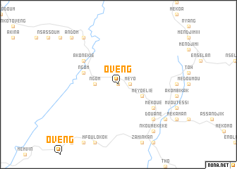 map of Oveng