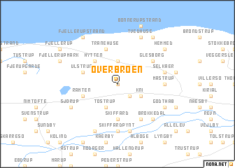 map of Overbroen