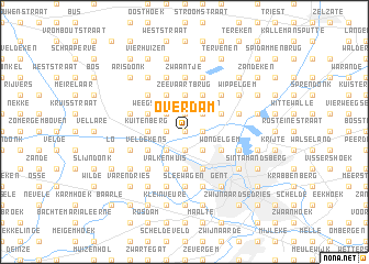 map of Overdam