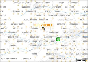 map of Overheule