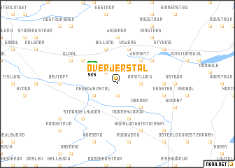 map of Over Jerstal