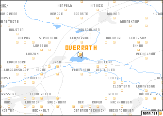 map of Overrath
