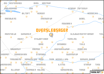 map of Over Slebsager