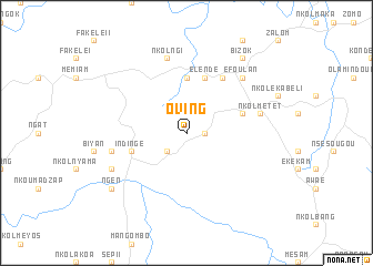 map of Oving