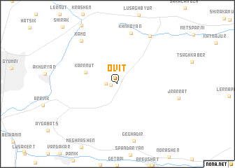 map of Ovit