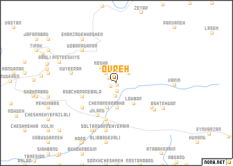 map of Ovreh