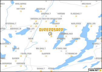 map of Övre Rösarp