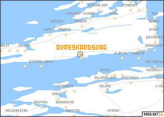 map of Øvre Skardsvåg