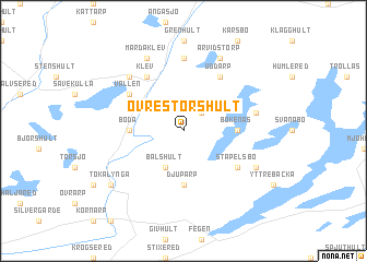 map of Övre Störshult