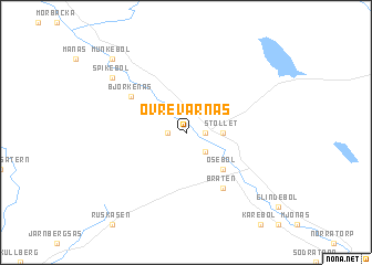 map of Övre Värnäs
