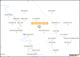 map of Ovsinikovo