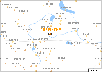 map of Ovsishche