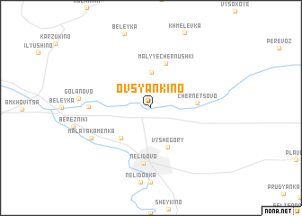 map of Ovsyankino