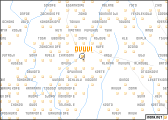 map of Ovuvi