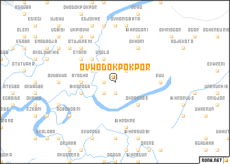 map of Ovwodokpokpor