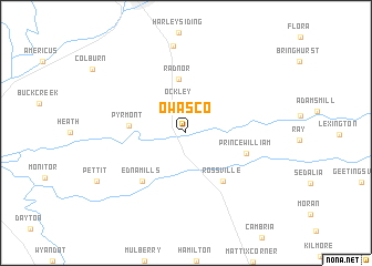 map of Owasco