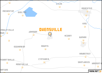 map of Owensville