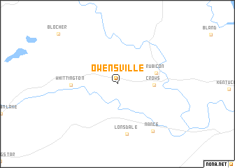 map of Owensville