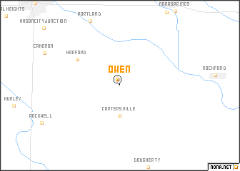 map of Owen