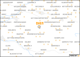 map of Owen