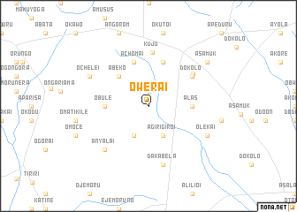 map of Owerai