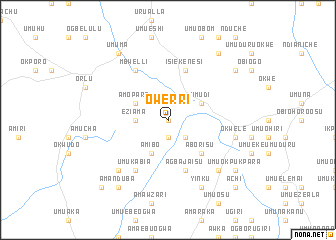 map of Owerri