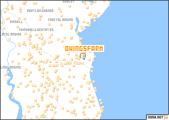 map of Owings Farm