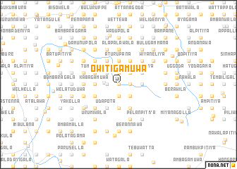 map of Owitigamuwa