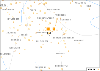 map of Owlīā\