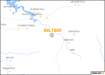 map of Owltown