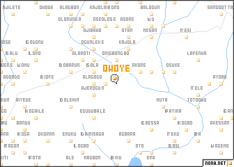 map of Owoye