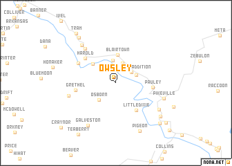 map of Owsley