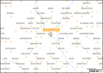 map of Owumaso