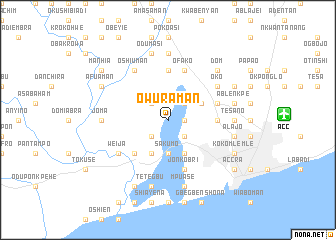 map of Owuraman