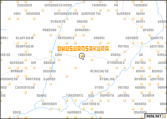 map of Owusu Ansakura