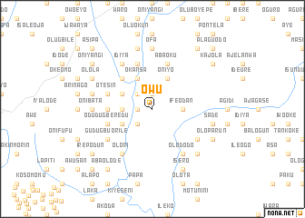 map of Owu