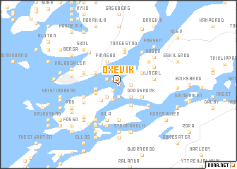 map of Oxevik