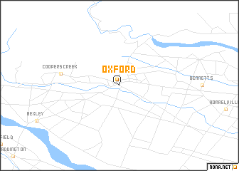 map of Oxford