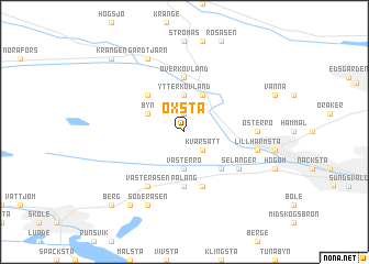 map of Oxsta