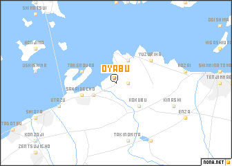 map of Ōyabu