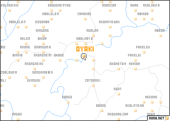 map of Oyak I
