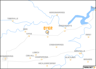 map of Oyer