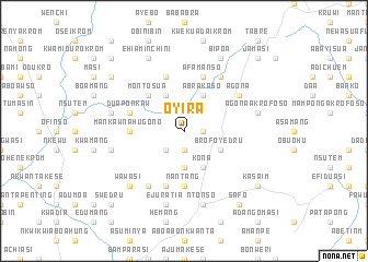 map of Oyira
