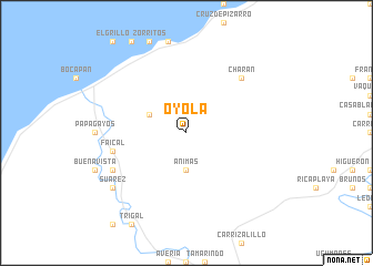 map of Oyola