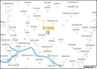 map of Ŏyŏng